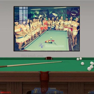 File in lụa File tranh quán bida bi-a BILLARD BIDA571 (chất lượng cao) File tranh quán bida bi-a BILLARD BIDA571