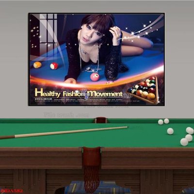File ảnh File tranh quán bida bi-a BILLARD BIDA582 (gốc) in Hiflex