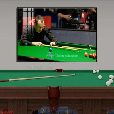 File ảnh File tranh quán bida bi-a BILLARD BIDA585 (gốc) cho trang trí nội thất
