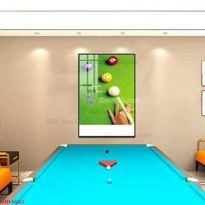 Tải file File tranh quán bida bi-a BILLARD BIDA622 (ảnh gốc) độ phân giải 300dpi