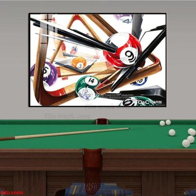 Download file File tranh quán bida bi-a BILLARD BIDA668 (chất lượng in ấn)