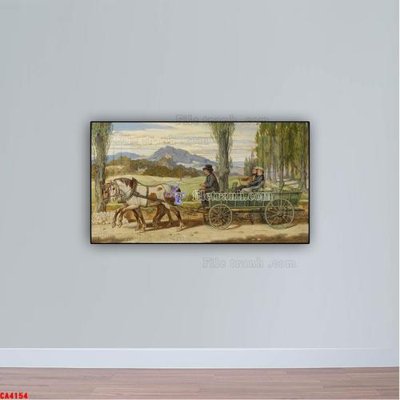 File gốc Tranh sơn dầu phong cảnh châu âu CA4154 (PNG) chất lượng cao