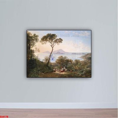 File tranh Tranh sơn dầu phong cảnh châu âu CA4178 (ảnh gốc) không bị mờ