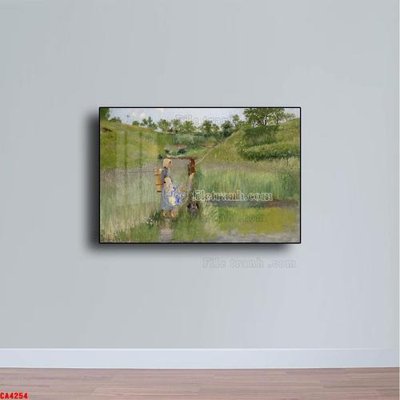 Mua file gốc Tranh sơn dầu phong cảnh châu âu CA4254 (in ấn) tại Filetranh.com