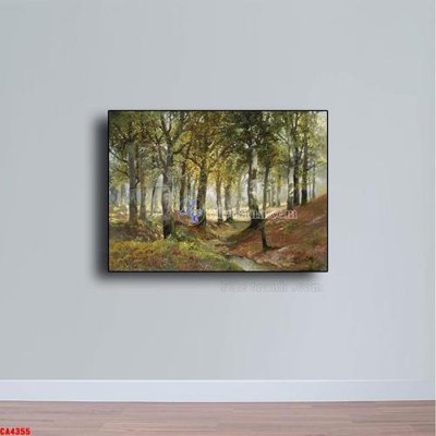 File tranh gốc Tranh sơn dầu phong cảnh châu âu CA4355 (bản quyền) file PSD