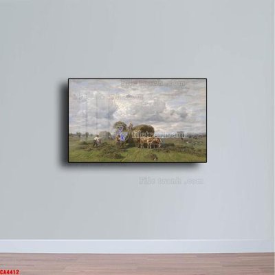 File gốc Tranh sơn dầu phong cảnh châu âu CA4412 (cho in ấn) từ kho Filetranh