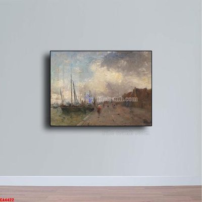 File gốc Tranh sơn dầu phong cảnh châu âu CA4422 (dành cho quảng cáo)
