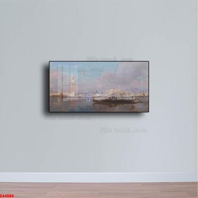 Tải xuống file tranh gốc Tranh sơn dầu phong cảnh châu âu CA4594 (PSD/TIFF)