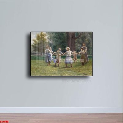 Tệp tin gốc Tranh sơn dầu phong cảnh châu âu CA4688 (dùng cho in ấn) chuyên nghiệp