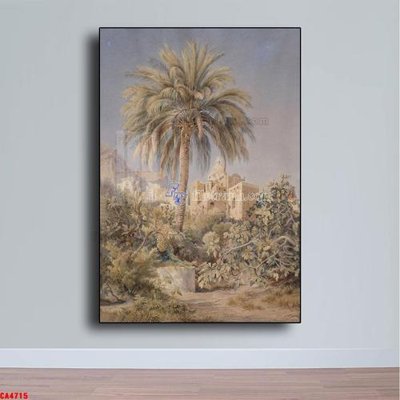 File tranh Tranh sơn dầu phong cảnh châu âu CA4715 (ảnh gốc) không bị mờ