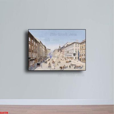 Tải file PSD Tranh sơn dầu phong cảnh châu âu CA4729 (nguyên layer) để in