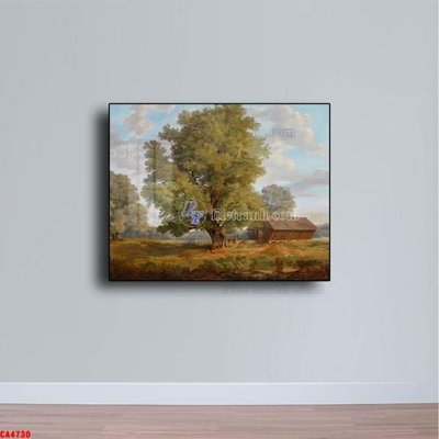 Tải file Tranh sơn dầu phong cảnh châu âu CA4730 (PSD) cho in tranh 3D
