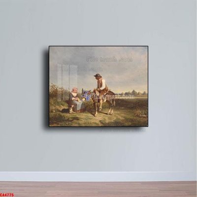 Tải file Tranh sơn dầu phong cảnh châu âu CA4775 (ảnh gốc) in tranh kính