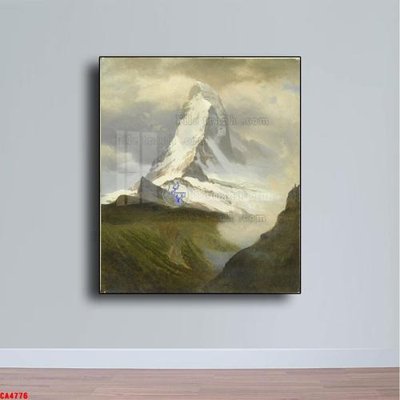 Tải file Tranh sơn dầu phong cảnh châu âu CA4776 (gốc) chủ đề tâm linh