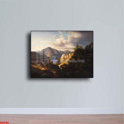 Mua file gốc Tranh sơn dầu phong cảnh châu âu CA4784 (chất lượng) tại Filetranh.com