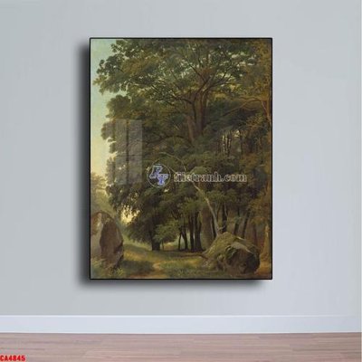 Tải file Tranh sơn dầu phong cảnh châu âu CA4845 (ảnh gốc) in tranh kính