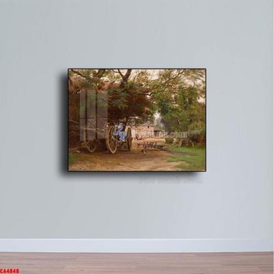 Download file Tranh sơn dầu phong cảnh châu âu CA4848 (chất lượng in ấn)