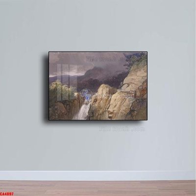 File tranh Tranh sơn dầu phong cảnh châu âu CA4897 (gốc) chủ đề thành phố