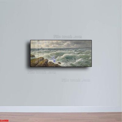 Tải file Tranh sơn dầu phong cảnh châu âu CA4906 (gốc) làm file quảng cáo