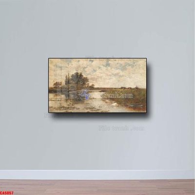 File gốc Tranh sơn dầu phong cảnh châu âu CA5057 (dành cho quảng cáo)
