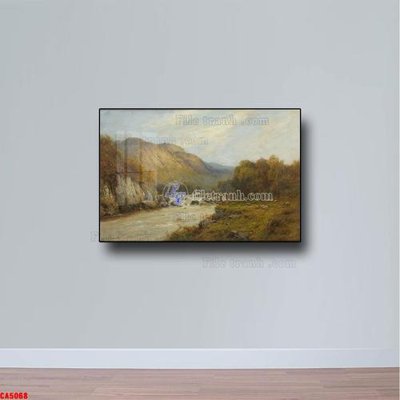 File ảnh Tranh sơn dầu phong cảnh châu âu CA5068 (gốc) in poster