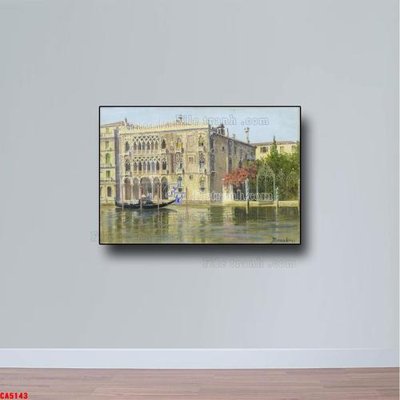 Tải file gốc Tranh sơn dầu phong cảnh châu âu CA5143 dùng cho in ấn