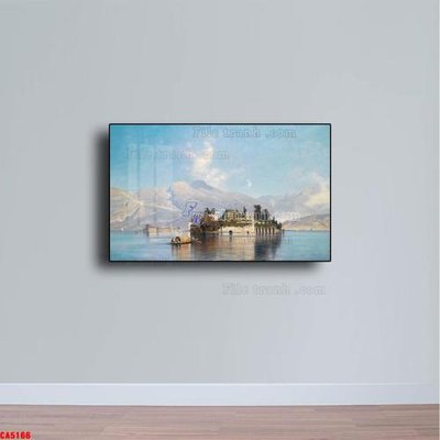 File in ấn Tranh sơn dầu phong cảnh châu âu CA5166 (bản gốc) sắc nét