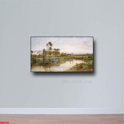 Tải file Tranh sơn dầu phong cảnh châu âu CA5179 (ảnh gốc) in gạch men