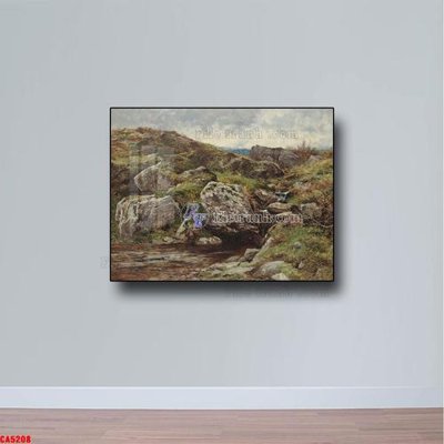 Tải file Tranh sơn dầu phong cảnh châu âu CA5208 (ảnh gốc) độ phân giải 300dpi