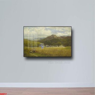 Tải file Tranh sơn dầu phong cảnh châu âu CA5217 (PSD) cho in ấn quảng cáo