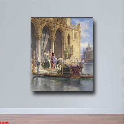 Tải file Tranh sơn dầu phong cảnh châu âu CA5246 (gốc) làm file tranh quảng cáo