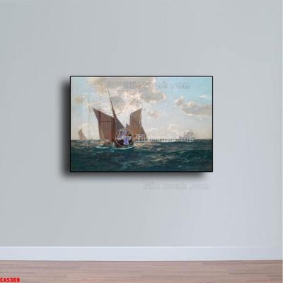 File tranh Tranh sơn dầu phong cảnh châu âu CA5369 (bản gốc) in lụa 3D