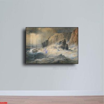 File gốc Tranh sơn dầu phong cảnh châu âu CA5380 (in lụa) chi tiết cao