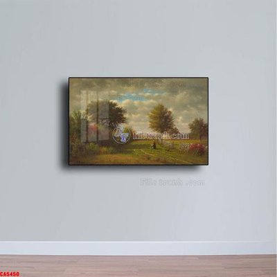 File tranh gốc Tranh sơn dầu phong cảnh châu âu CA5450 (bản quyền) Filetranh.com