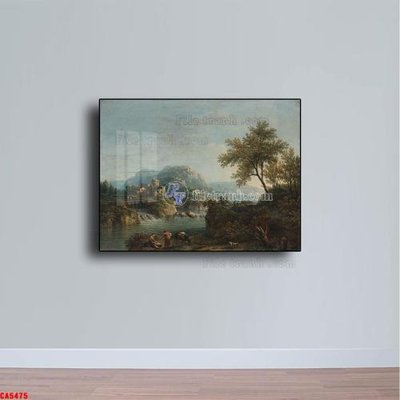 Tệp tin gốc Tranh sơn dầu phong cảnh châu âu CA5475 (dùng cho in ấn) chuyên nghiệp