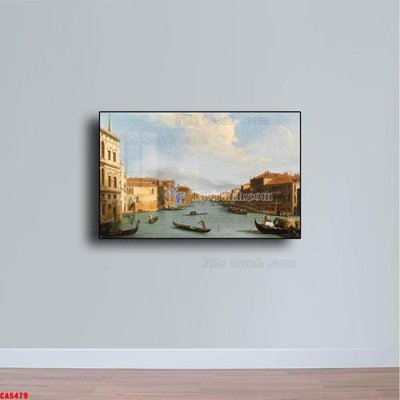 Tải về file tranh gốc Tranh sơn dầu phong cảnh châu âu CA5479 (để in quảng cáo)