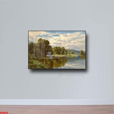 Tải file gốc in lụa Tranh sơn dầu phong cảnh châu âu CA5515 siêu nét