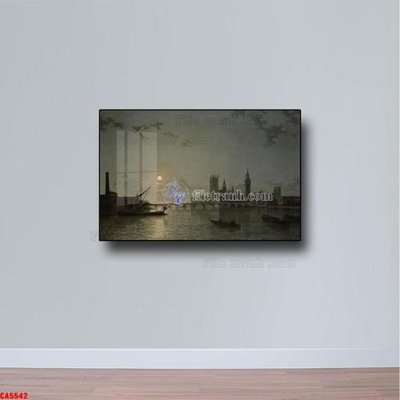 File tranh gốc Tranh sơn dầu phong cảnh châu âu CA5542 (bản quyền) Filetranh.com