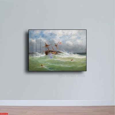 Hình ảnh file gốc Tranh sơn dầu phong cảnh châu âu CA5584 cho in UV