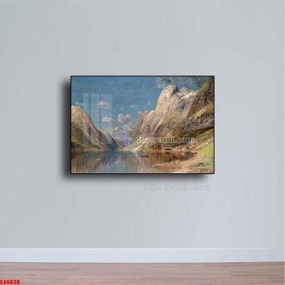 File gốc Tranh sơn dầu phong cảnh châu âu CA5638 (thiết kế) độc quyền