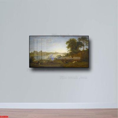 File gốc Tranh sơn dầu phong cảnh châu âu CA5684 (in ấn) không giới hạn