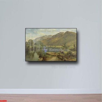 File tranh Tranh sơn dầu phong cảnh châu âu CA5691 (gốc) in film