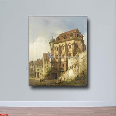 Mua file gốc Tranh sơn dầu phong cảnh châu âu CA5726 (chất lượng) tại Filetranh.com