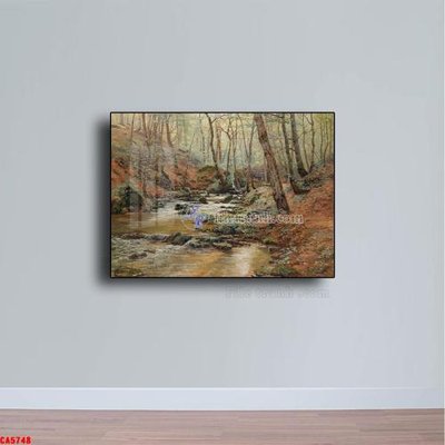 Tải file Tranh sơn dầu phong cảnh châu âu CA5748 (ảnh gốc) in gạch 3D