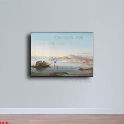 File gốc Tranh sơn dầu phong cảnh châu âu CA5758 (cho in ấn) từ kho Filetranh