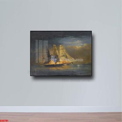 File in ấn Tranh sơn dầu phong cảnh châu âu CA5791 (bản gốc) từ file gốc