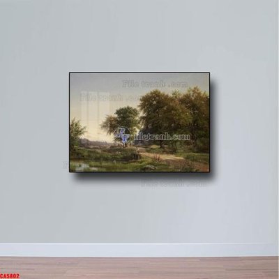 Download file Tranh sơn dầu phong cảnh châu âu CA5802 (chất lượng in ấn)