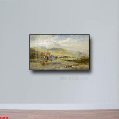 Download file Tranh sơn dầu phong cảnh châu âu CA5856 (chất lượng in ấn)
