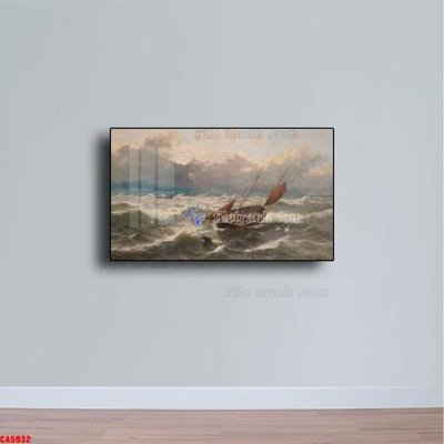 File gốc Tranh sơn dầu phong cảnh châu âu CA5932 (ảnh chi tiết) để in ấn