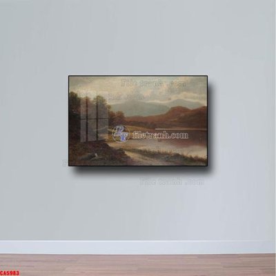 Tải file Tranh sơn dầu phong cảnh châu âu CA5983 (gốc) để in ấn ngay